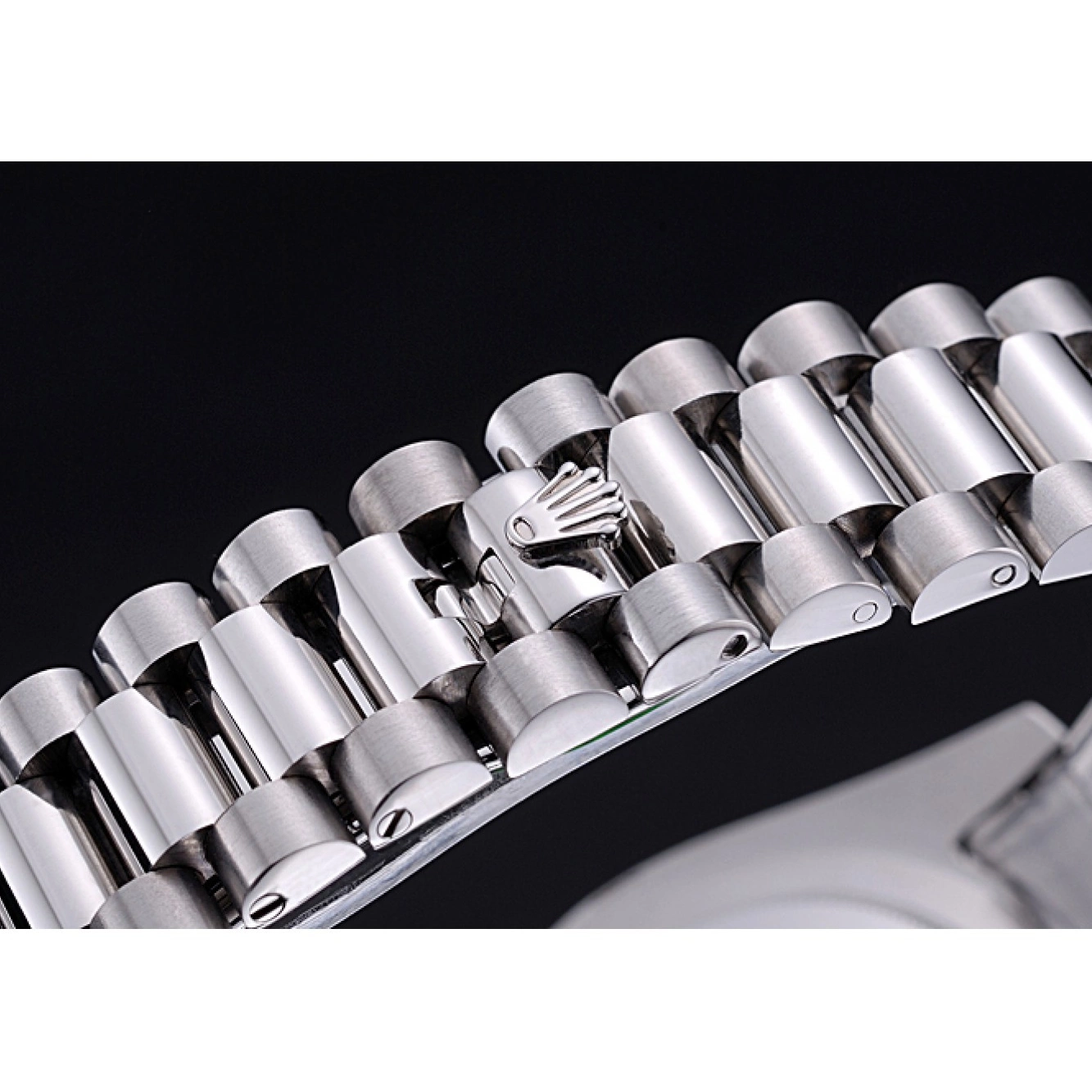 Good Copy Rolex Watches Dial White Bracelet Steel Rolex Stainless 622547 Day-Date 0821